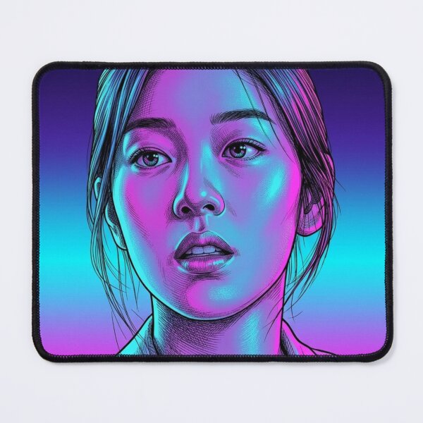 Item preview,  Jane New Here Neon Thai GL Series Lgbtq+ Love Sapphic Decor Poster Print Art Comic designed and sold by Mind Space.