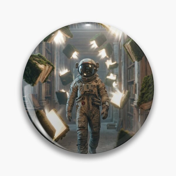 Item preview, Odyssey in the Library: Astronaut Among Books of Moss and Light designed and sold by Archive Studio.