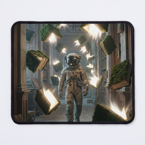 Item preview, Odyssey in the Library: Astronaut Among Books of Moss and Light designed and sold by Archive Studio.