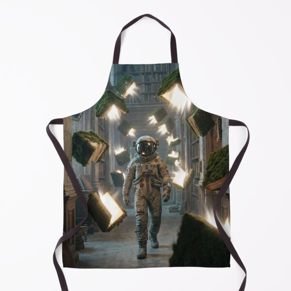Item preview, Odyssey in the Library: Astronaut Among Books of Moss and Light designed and sold by Archive Studio.