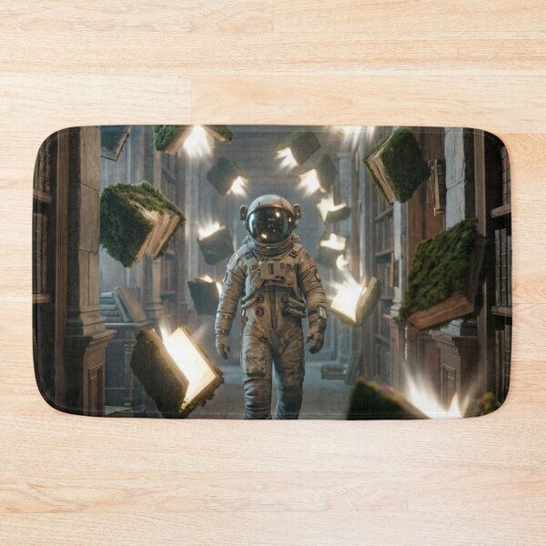 Item preview, Odyssey in the Library: Astronaut Among Books of Moss and Light designed and sold by Archive Studio.