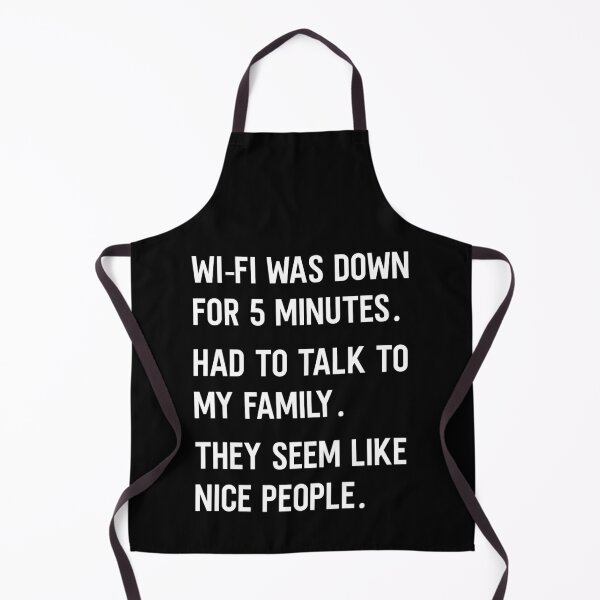 Item preview, Wifi Went Down Talk To Family Nice People Funny Teenager designed and sold by Antdoodle.