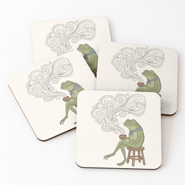 Item preview, frog coffee  designed and sold by turkey1200.