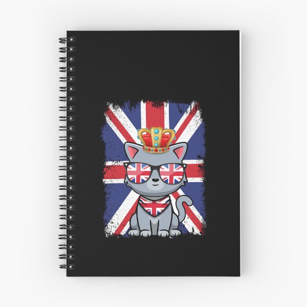 Item preview, Union Jack Cat British Crown England Royal Souvenir designed and sold by Antdoodle.