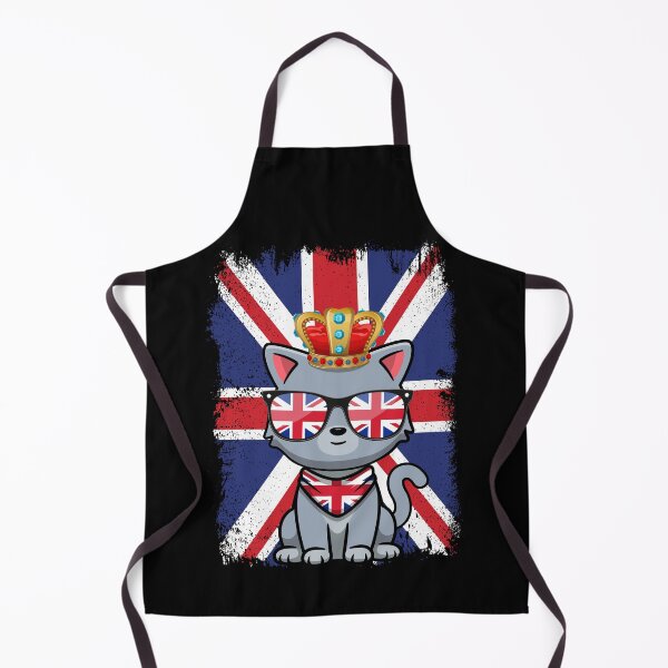 Item preview, Union Jack Cat British Crown England Royal Souvenir designed and sold by Antdoodle.