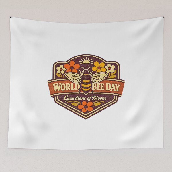 Item preview, World Bee Day designed and sold by LuveraxArt.