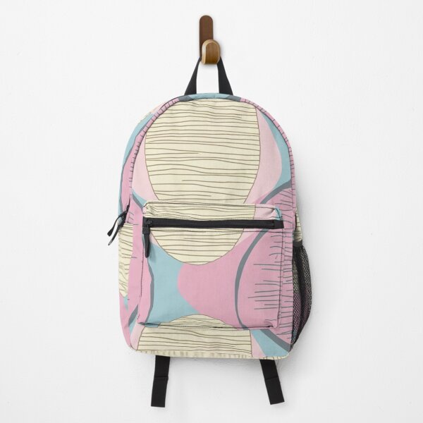 Item preview, Retro Organic Shape Pattern Pink Teal  designed and sold by Ed & Harmony.