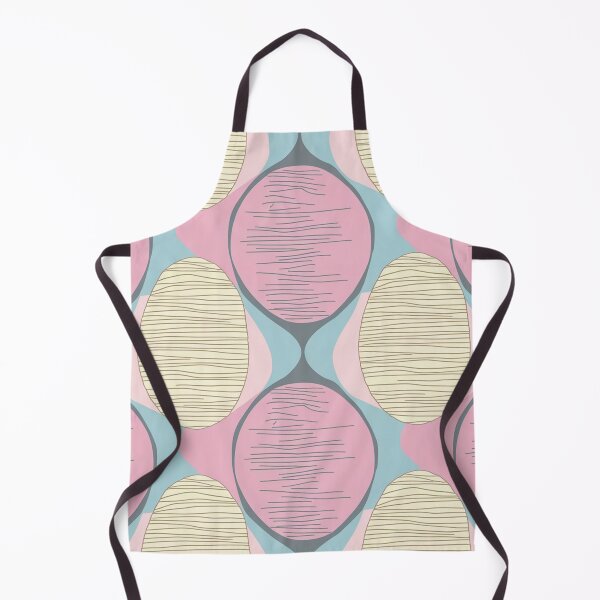 Item preview, Retro Organic Shape Pattern Pink Teal designed and sold by Ed & Harmony.