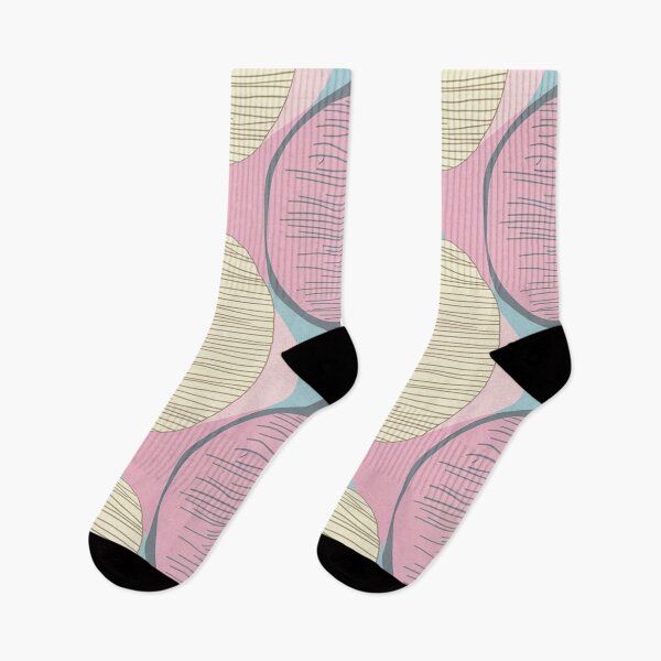 Item preview, Retro Organic Shape Pattern Pink Teal  designed and sold by Ed & Harmony.