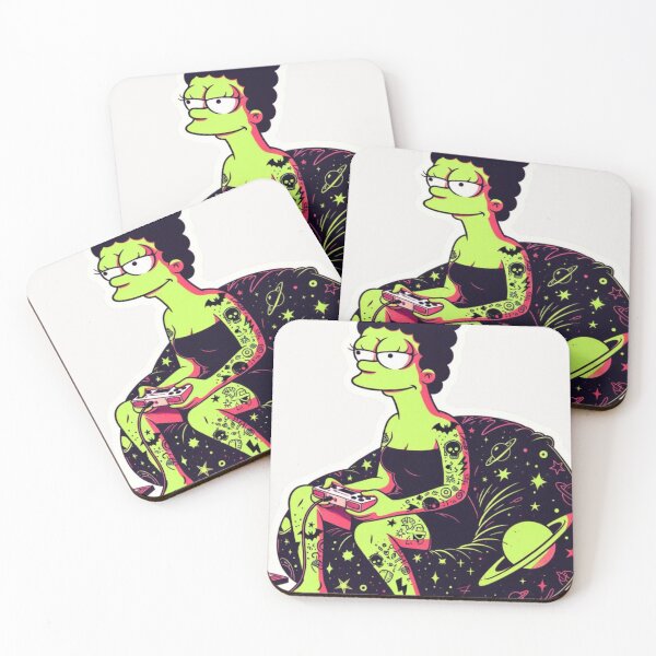 Item preview, “Cosmic Couch Potatoes & the Tattooed Time‑Loop of Regret” designed and sold by Print Fiction.