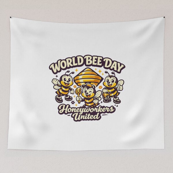 Item preview, World Bee Day designed and sold by LuveraxArt.