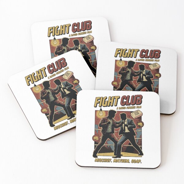 Item preview, Fight Club Retro 70s Poster David Fincher designed and sold by tigrootiger.