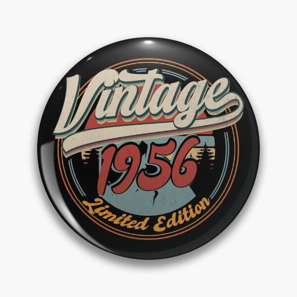 Item preview,  Born in 1956 vintage 70th birthday retro gift designed and sold by FernaRoje.