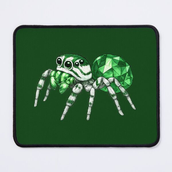 Item preview, Green Jumping Spider designed and sold by Sapphire Spider Innovations.