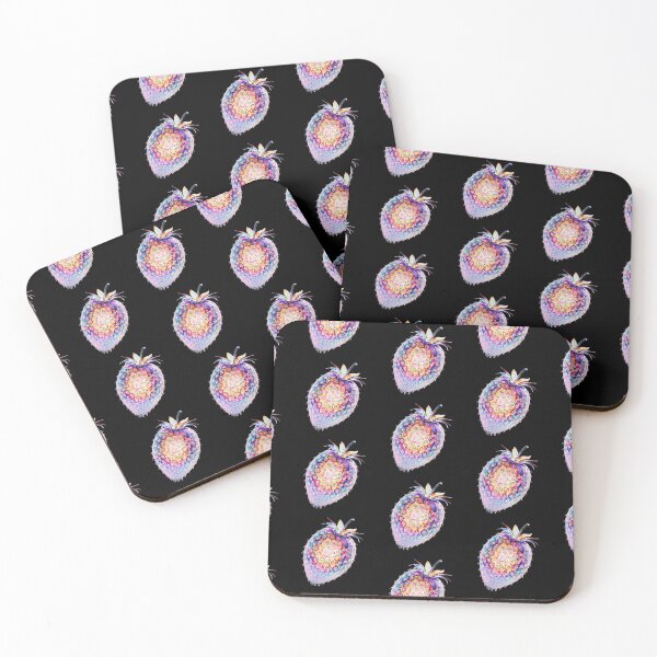 Item preview, Vibrant Psychedelic Strawberry Abstract Art Design designed and sold by Rawafi Art Studio.