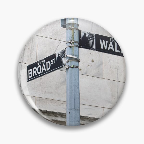 Item preview, Wall Street and Broad Street designed and sold by Gerard Fornarotto.