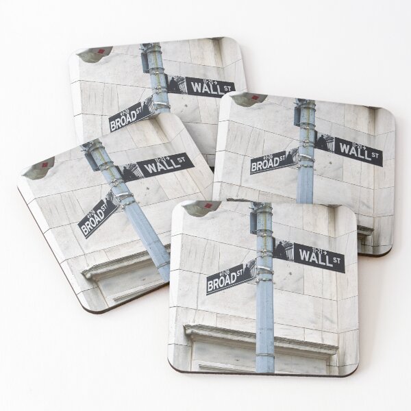 Item preview, Wall Street and Broad Street designed and sold by Gerard Fornarotto.