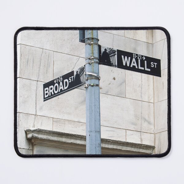 Item preview, Wall Street and Broad Street designed and sold by Gerard Fornarotto.