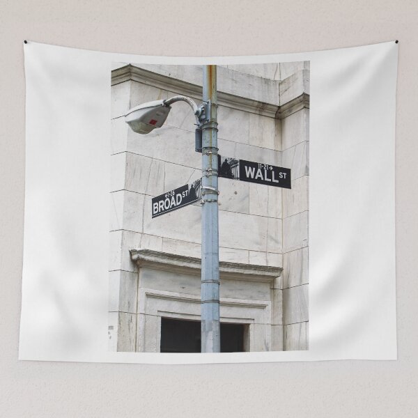 Item preview, Wall Street and Broad Street designed and sold by Gerard Fornarotto.
