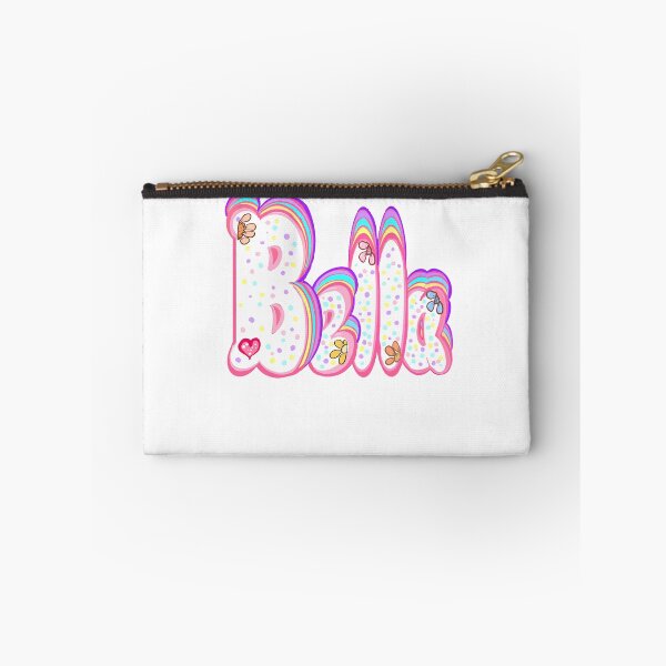 Item preview, Bella The Top 10 best personalized gifts Isabel Isabella Izabel bubble letters with floral pastel sprinkles personalised Graffiti name Bella designed and sold by Artonmytee.