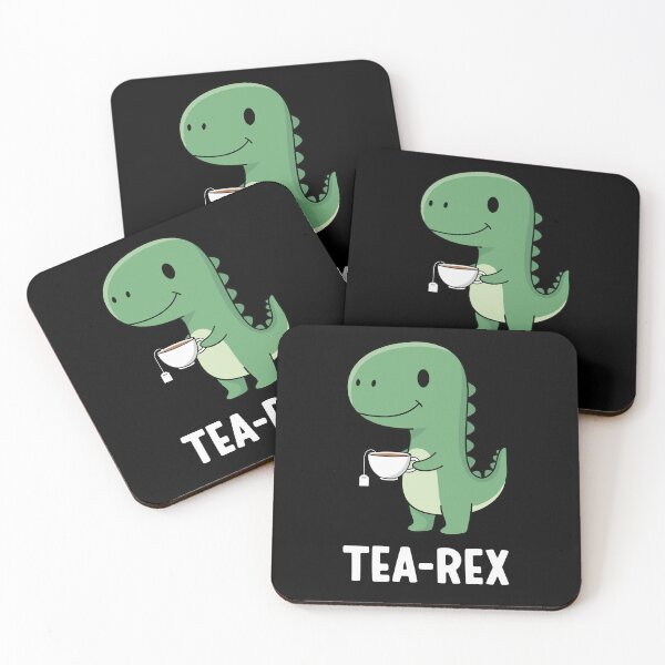 Item preview, Tea Rex Dinosaur designed and sold by MysticMirth.