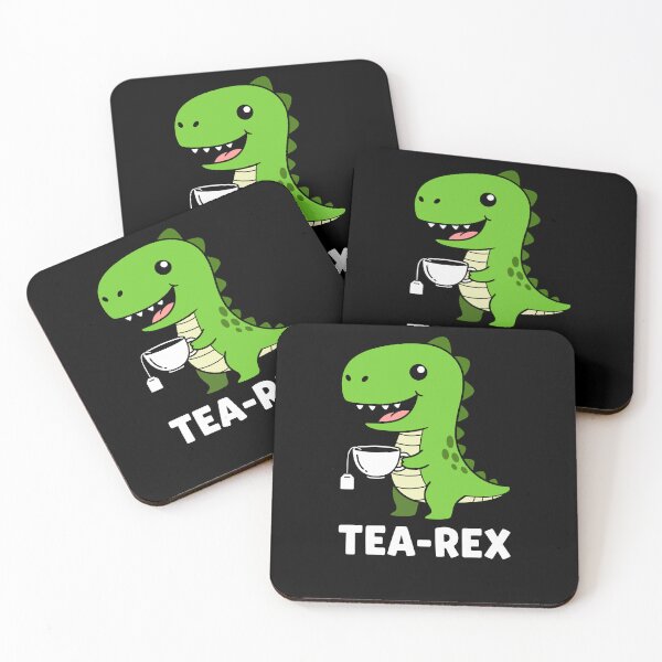 Item preview, Tea Rex Dinosaur designed and sold by MysticMirth.