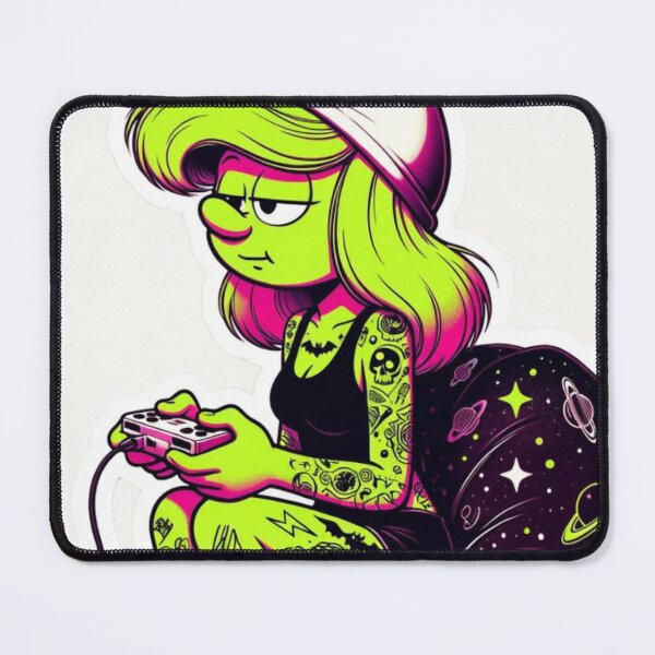Item preview, “Cosmic Couch Potatoes & the Tattooed Time‑Loop of Regret” designed and sold by Print Fiction.