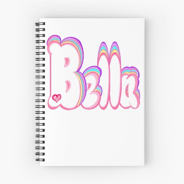 Item preview, Bella The Top 10 best personalized gifts Isabel Isabella Izabel bubble letters with floral pastel colors personalised Graffiti name Bella designed and sold by Artonmytee.