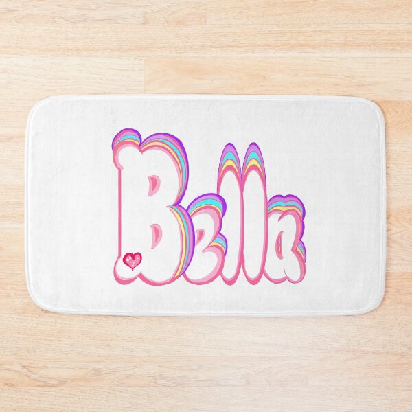 Item preview, Bella The Top 10 best personalized gifts Isabel Isabella Izabel bubble letters with floral pastel colors personalised Graffiti name Bella designed and sold by Artonmytee.