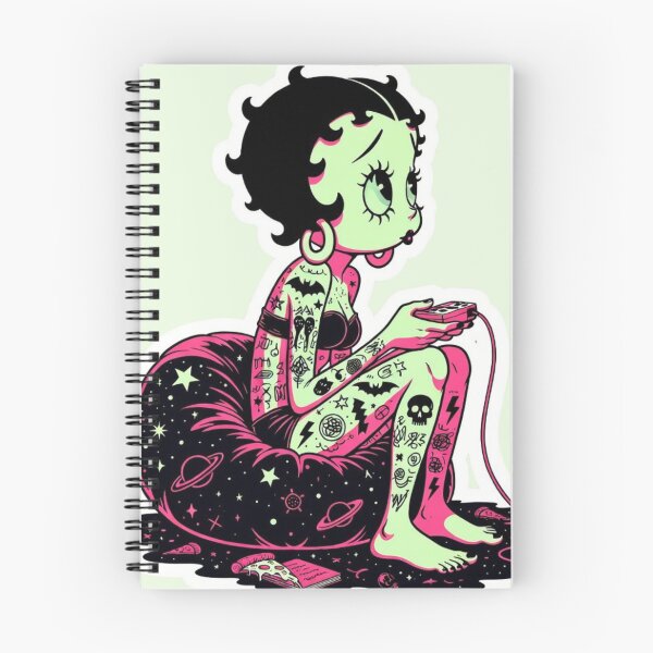 Item preview, “Cosmic Couch Potatoes & the Tattooed Time‑Loop of Regret” designed and sold by Print Fiction.