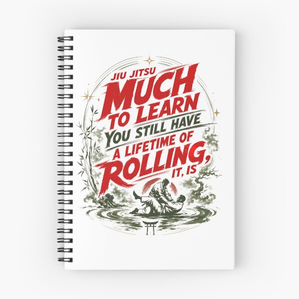 Item preview, Jiu Jitsu A lifetime of Rolling designed and sold by CoolCrazyQuirky.