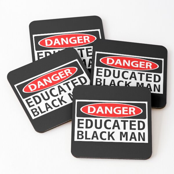 Item preview, DANGER Educated Black Man designed and sold by ZERO-MIND.