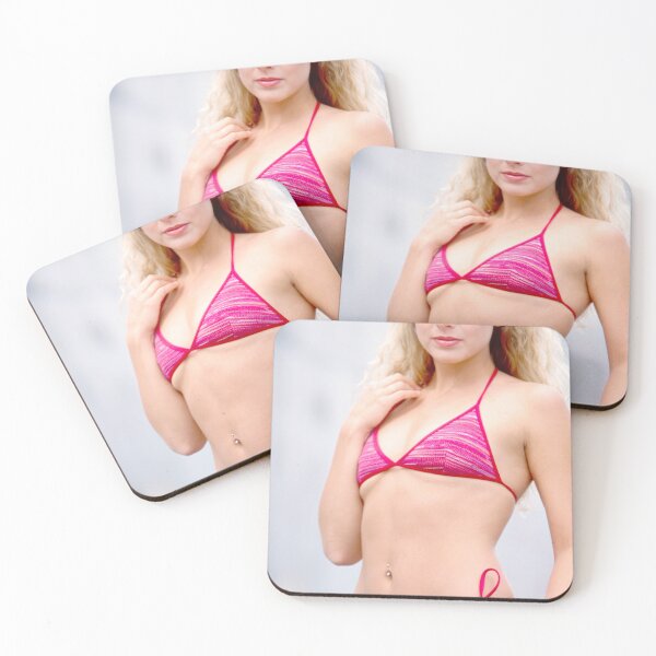 Item preview, Woman in a Pink Bikini designed and sold by jklune.