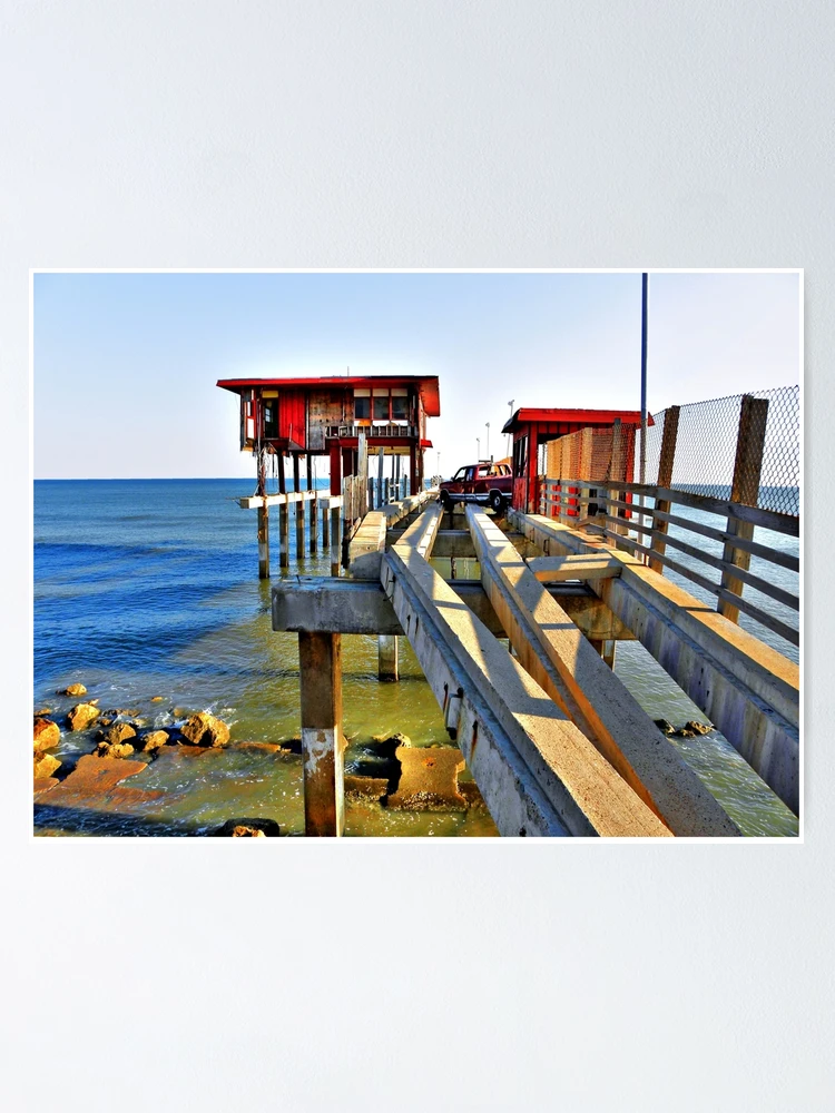 Truck-Stuck on Pier 
