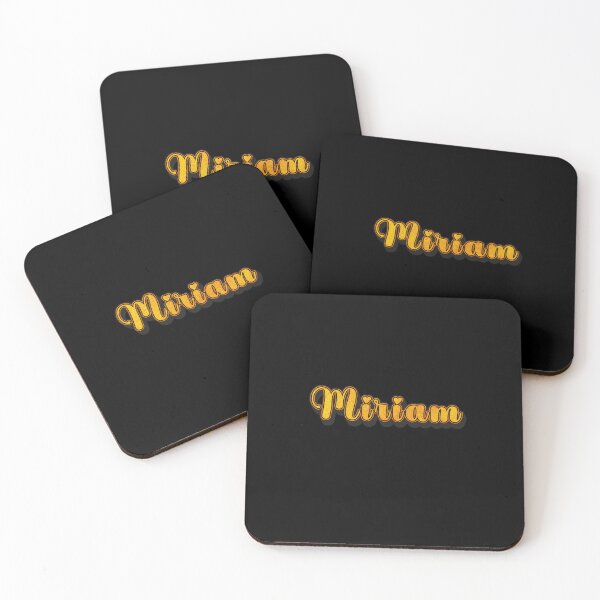 Item preview, Miriam Personalized Name - Cool & Cute Custom Gift for Women and Girls designed and sold by Oussinc.