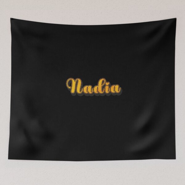Item preview, Nadia Personalized Name - Cool & Cute Custom Gift for Women and Girls designed and sold by Oussinc.