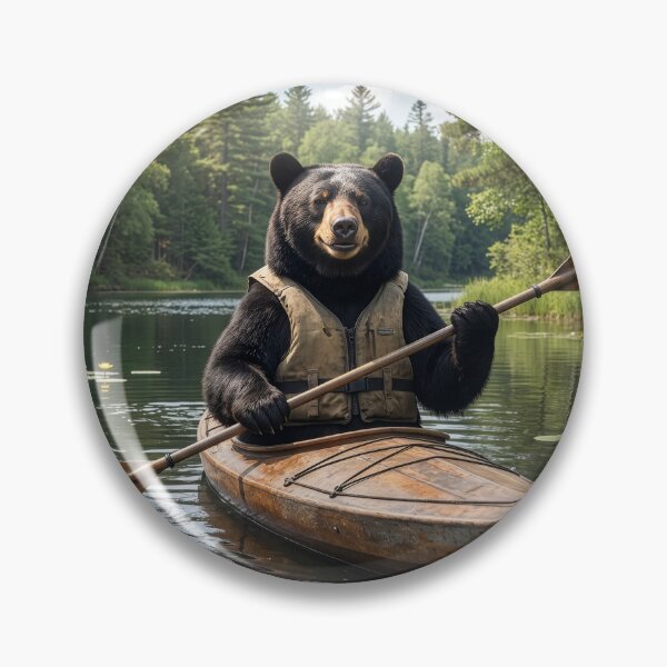 Item preview, Black Bear Kayaks in the Land of 10,000 Lakes designed and sold by Tridentulus.