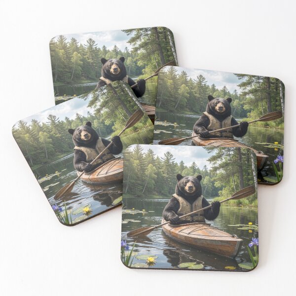 Item preview, Black Bear Kayaks in the Land of 10,000 Lakes designed and sold by Tridentulus.