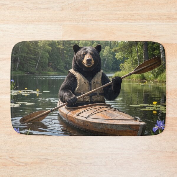 Item preview, Black Bear Kayaks in the Land of 10,000 Lakes designed and sold by Tridentulus.
