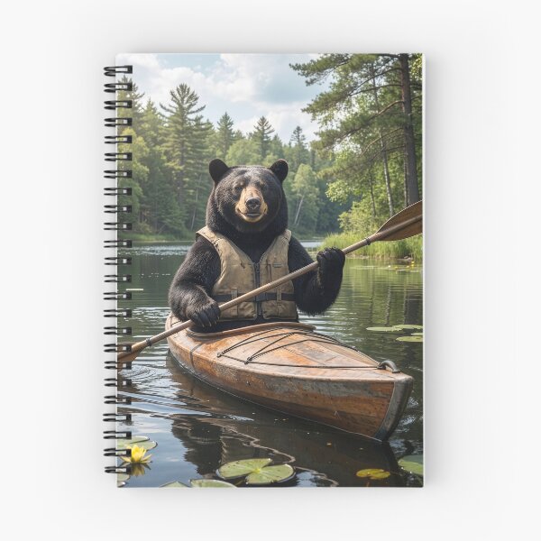 Item preview, Black Bear Kayaks in the Land of 10,000 Lakes designed and sold by Tridentulus.