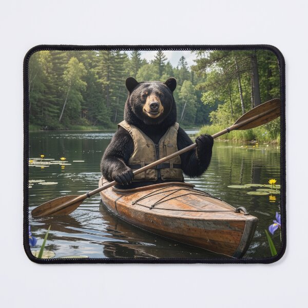 Item preview, Black Bear Kayaks in the Land of 10,000 Lakes designed and sold by Tridentulus.