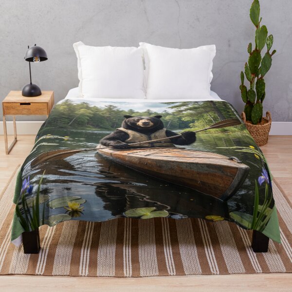 Item preview, Black Bear Kayaks in the Land of 10,000 Lakes designed and sold by Tridentulus.