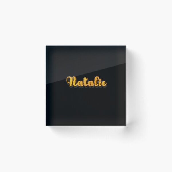 Item preview, Natalie Personalized Name - Cool & Cute Custom Gift for Women and Girls designed and sold by Oussinc.