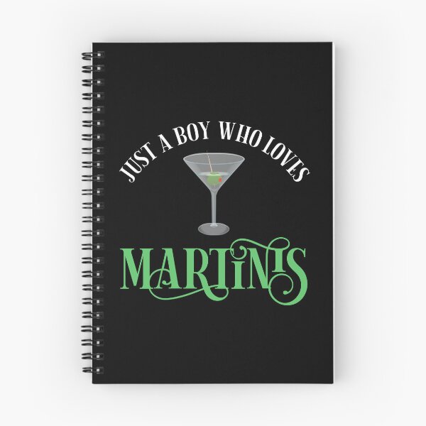 Item preview, Just A Boy Who Loves Martinis designed and sold by Cat Lady Designs.