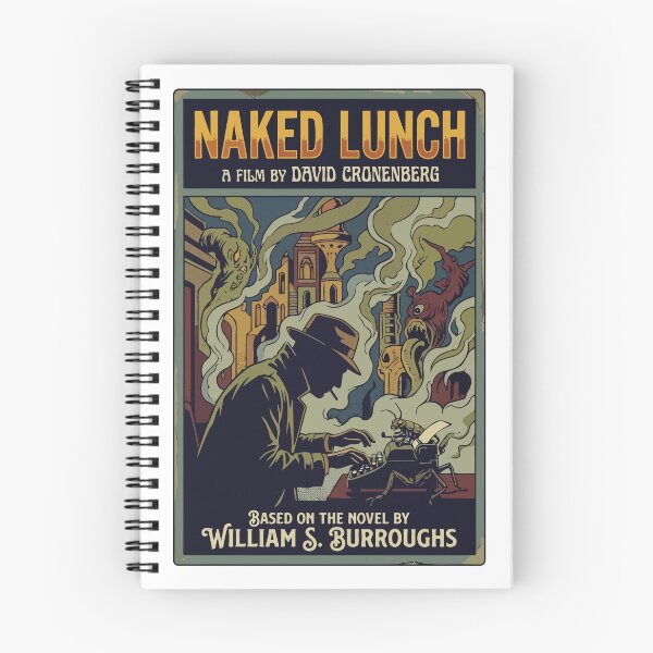 Item preview, Naked Lunch by David Cronenberg Retro Poster designed and sold by tigrootiger.