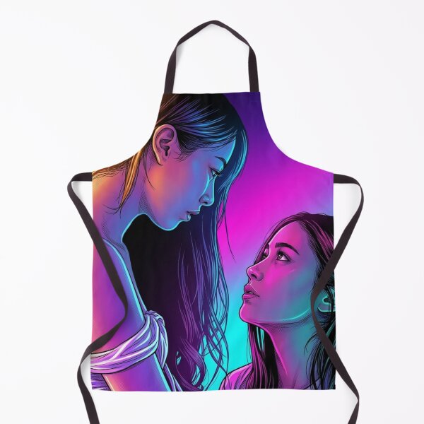 Artikelvorschau, Earn & Belle Wanted To Neon Thai GL Series LGBTQ+ Love Sapphic Decor Poster Print Art Comic entworfen und verkauft von Mind Space.