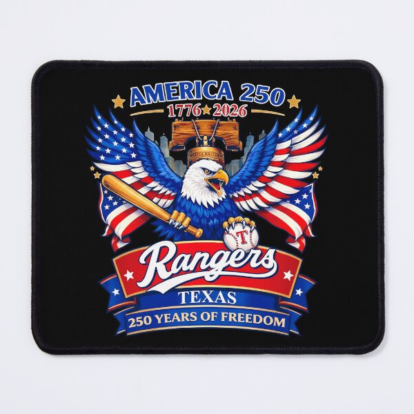 Item preview, America 250 Rangers Texas 250 Years Of Freedom designed and sold by cozygamerstore.