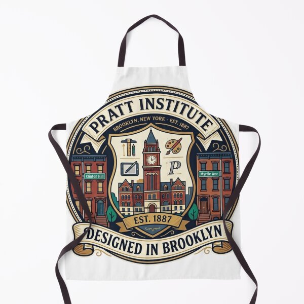Item preview, Pratt Institute Brooklyn NY Vintage Crest Design - designed and sold by Wear Sculpt.