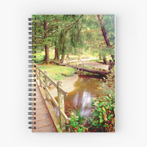 Item preview, Wooden Bridge Over Forest Stream designed and sold by jklune.