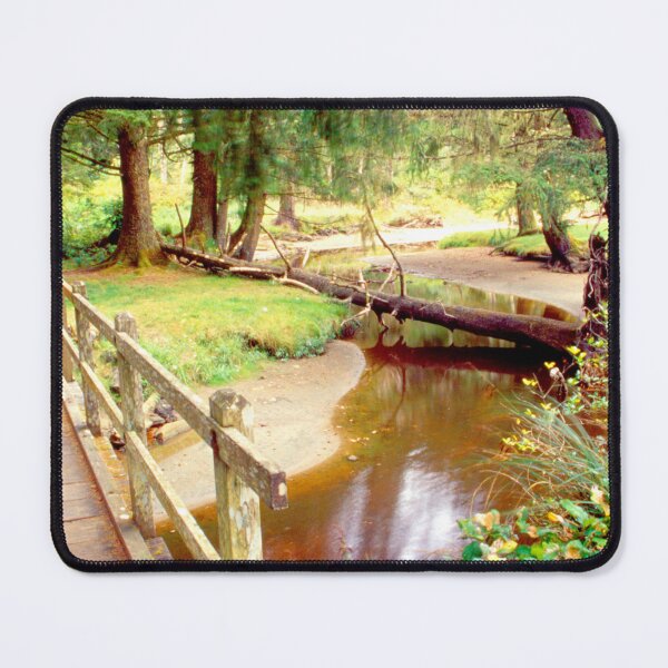 Item preview, Wooden Bridge Over Forest Stream designed and sold by jklune.